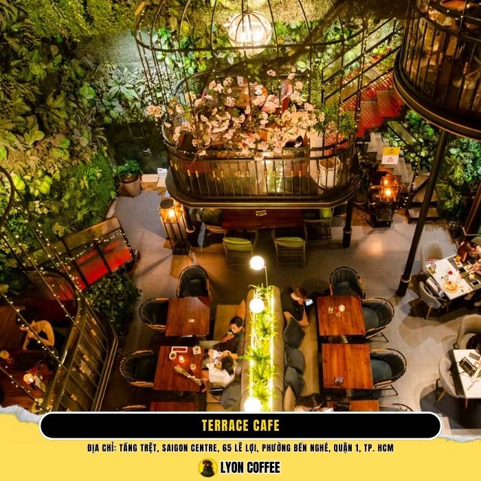 Top quán garden cafe view đẹp nhất tại Tphcm