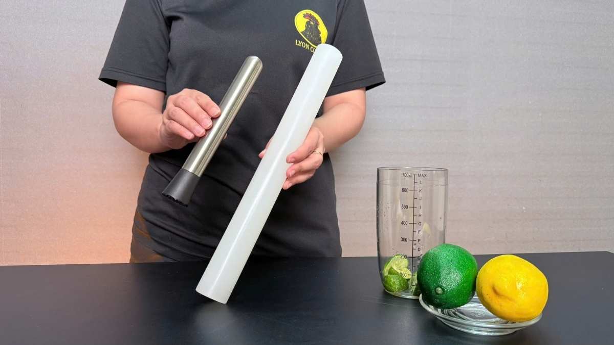 Chày giã chanh dùng trong quán cà phê, văn phòng, gia đình.