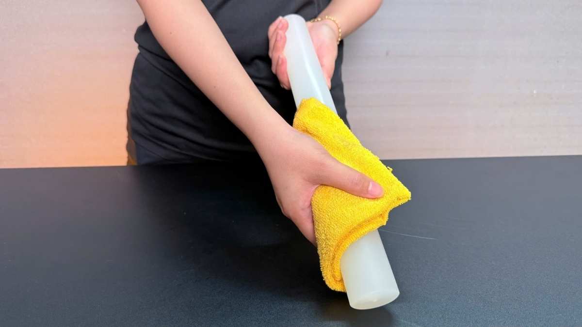 Chày giã chanh nhựa PP dễ vệ sinh, bảo quản nơi khô ráo.