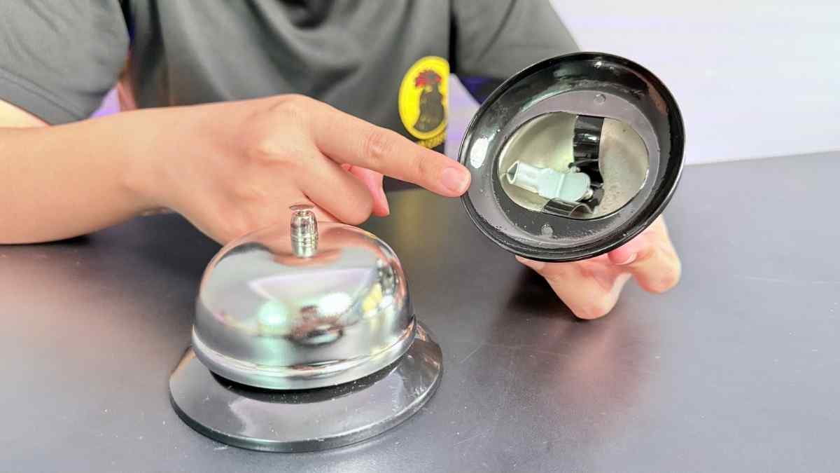 chuông phục vụ để bàn