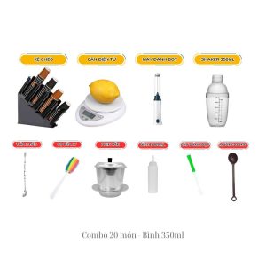 Combo 20 món - Bình 350ml