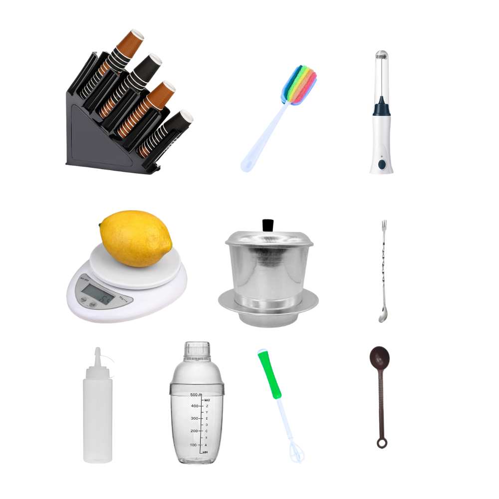 Combo 20 món dụng cụ pha chế cao cấp