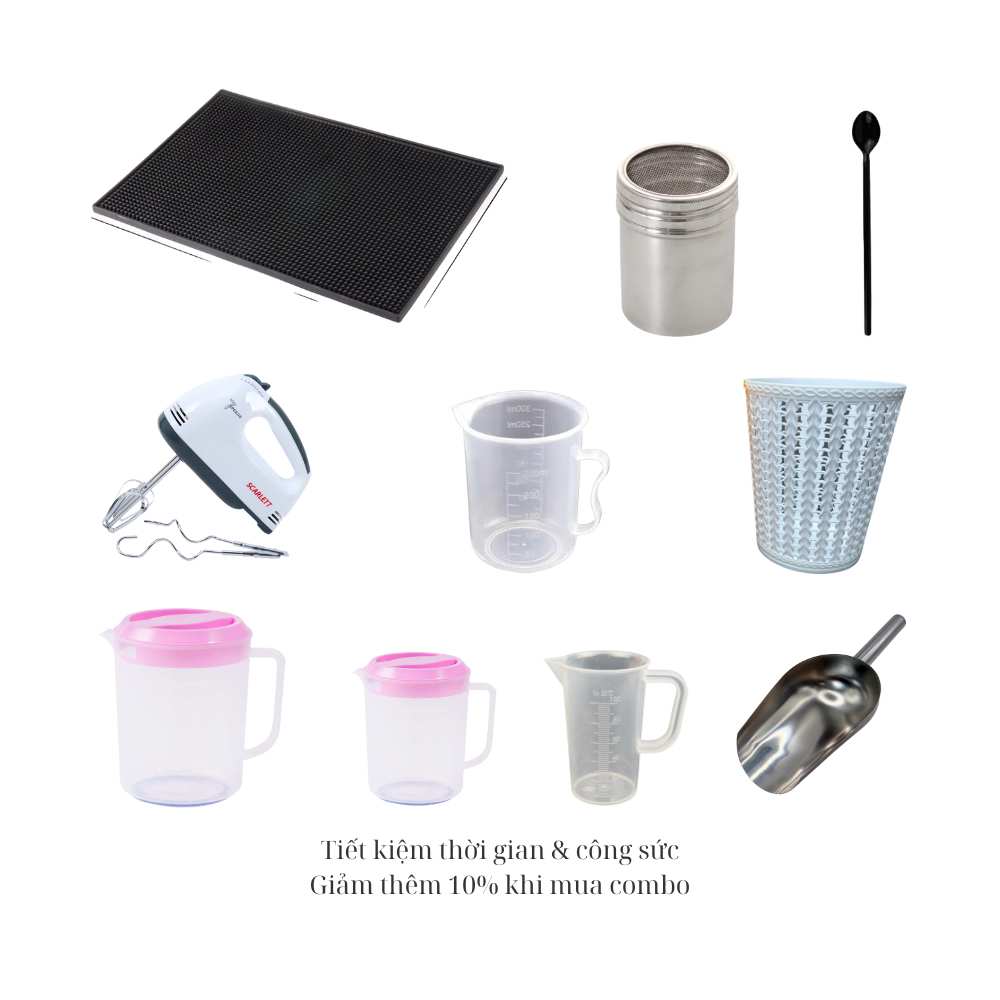 Combo 20 món dụng cụ pha chế cao cấp - Trọn bộ quầy bar - Ảnh 3