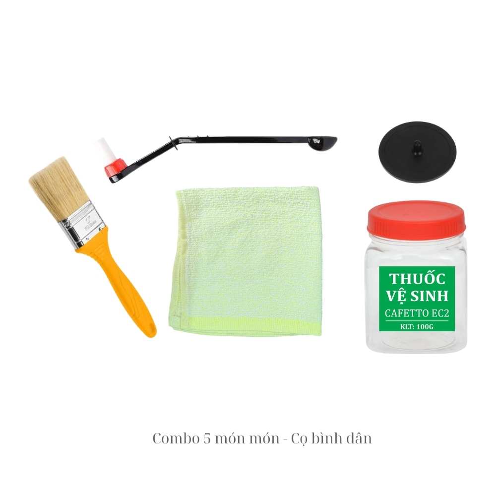 Combo dụng cụ vệ sinh khử cặn máy pha cafe - Ảnh 4