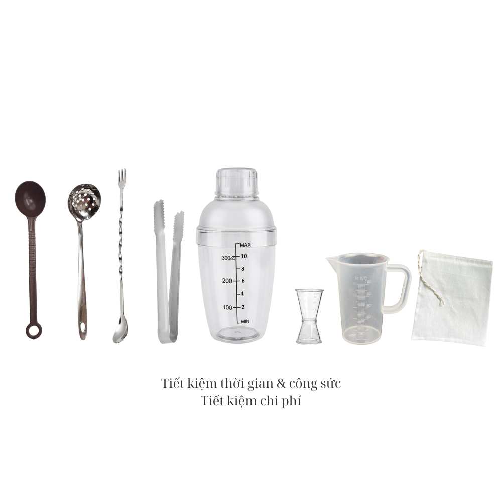 Combo 8 món dụng cụ pha chế đa năng cho quán nhỏ - Ảnh 10
