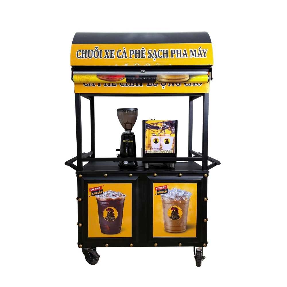 Combo xe cà phê 39 triệu – Phù hợp quán nhỏ, kiosk take-away - Ảnh 2