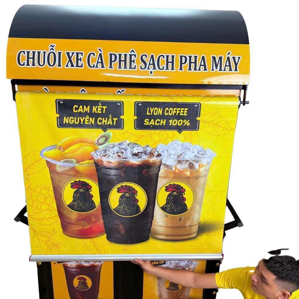 Combo xe cà phê 39 triệu – Phù hợp quán nhỏ, kiosk take-away - Ảnh 4