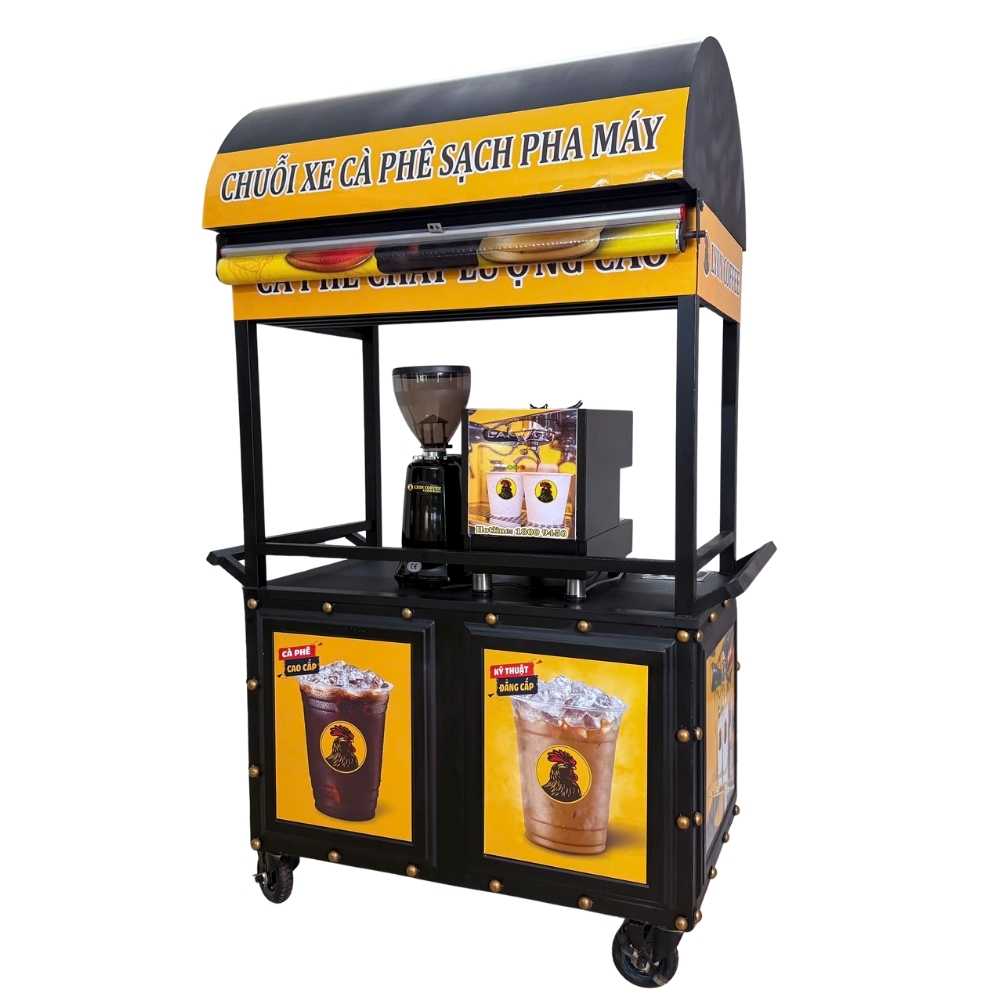 Combo xe cà phê 39 triệu – Phù hợp quán nhỏ, kiosk take-away - Ảnh 3