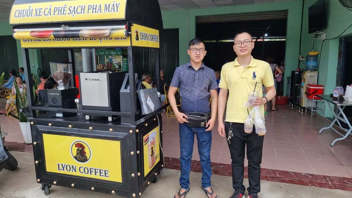 Máy pha Lamvita Go hiệu suất 200 ly/ngày, ổn định nhiệt tốt.