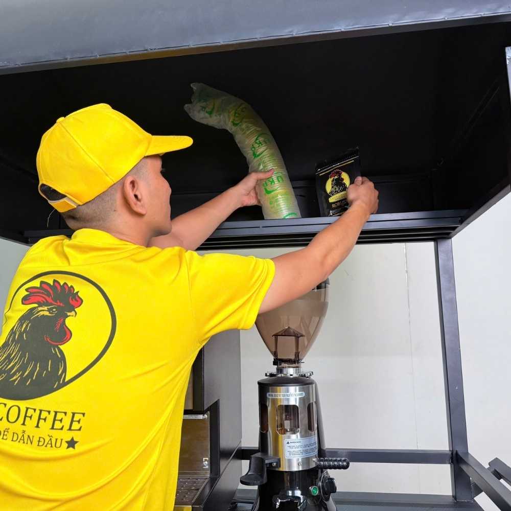 Combo xe cà phê 39 triệu – Phù hợp quán nhỏ, kiosk take-away - Ảnh 10