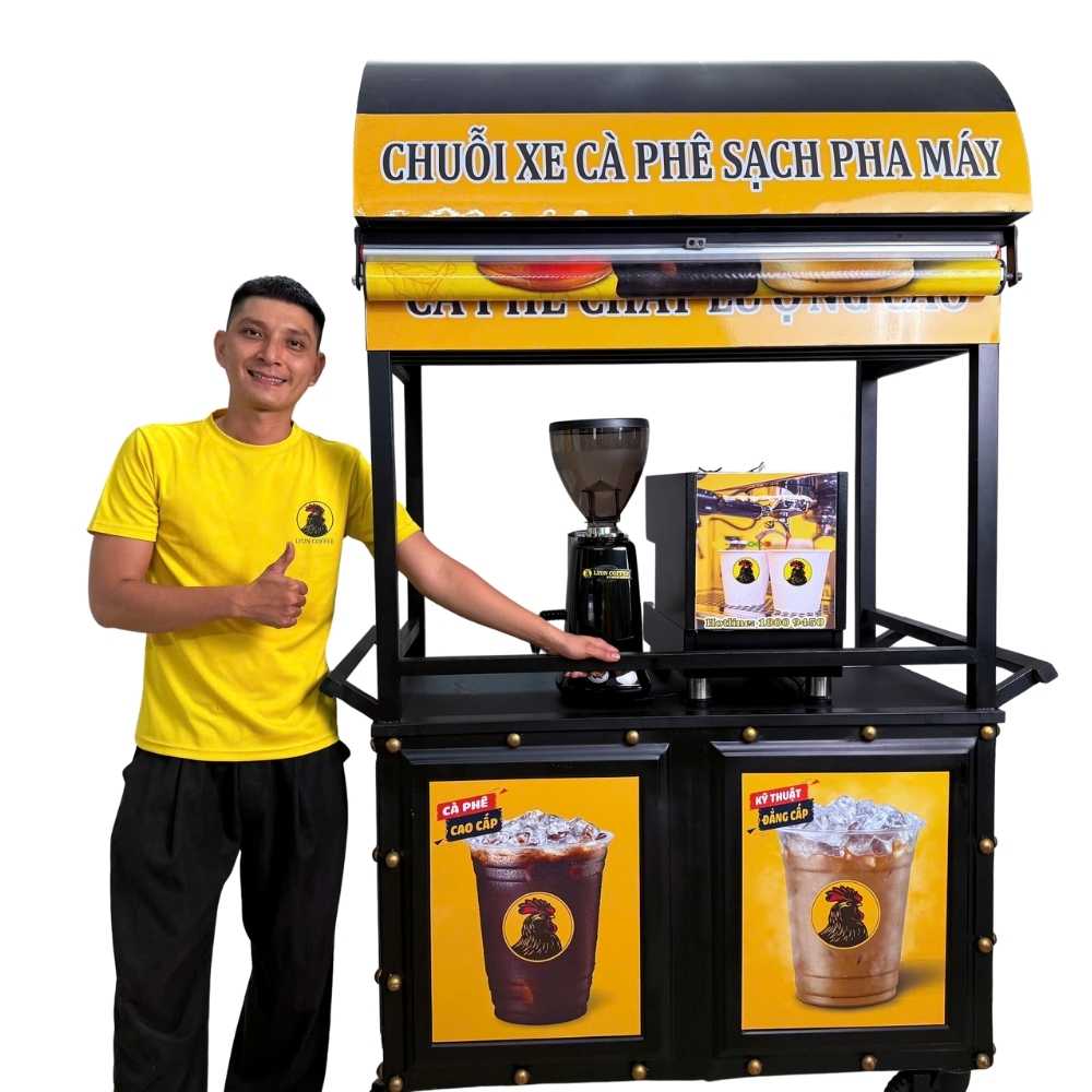 Combo xe cà phê 39 triệu – Phù hợp quán nhỏ, kiosk take-away - Ảnh 7