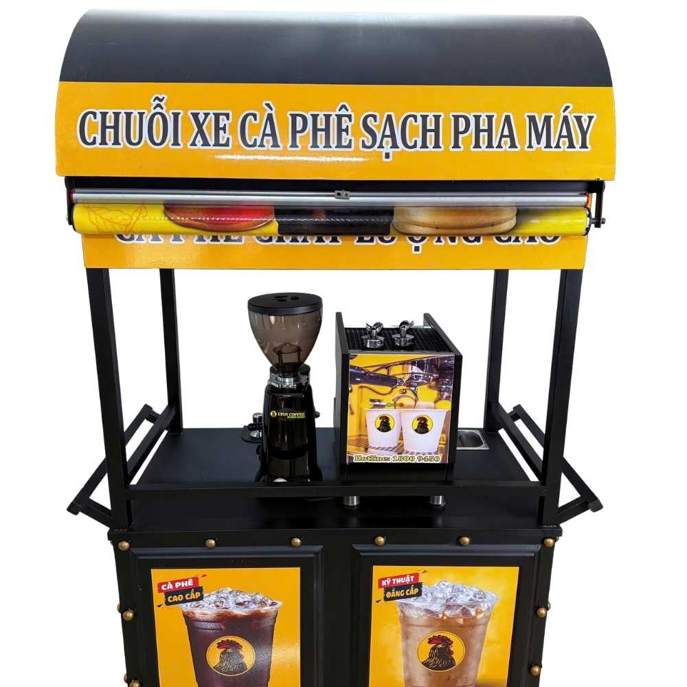 Combo xe cà phê 39 triệu – Phù hợp quán nhỏ, kiosk take-away - Ảnh 8
