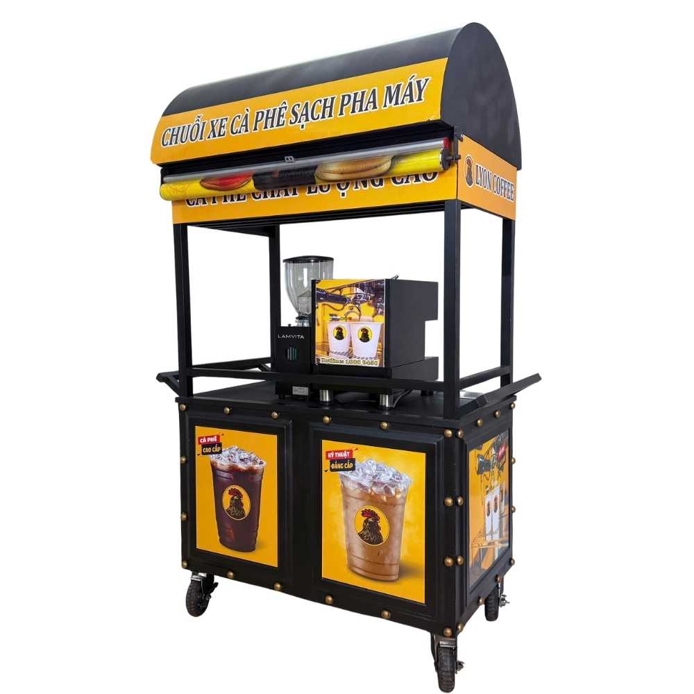 Combo xe cà phê 40 triệu – Phù hợp quán nhỏ & kiosk - Ảnh 3