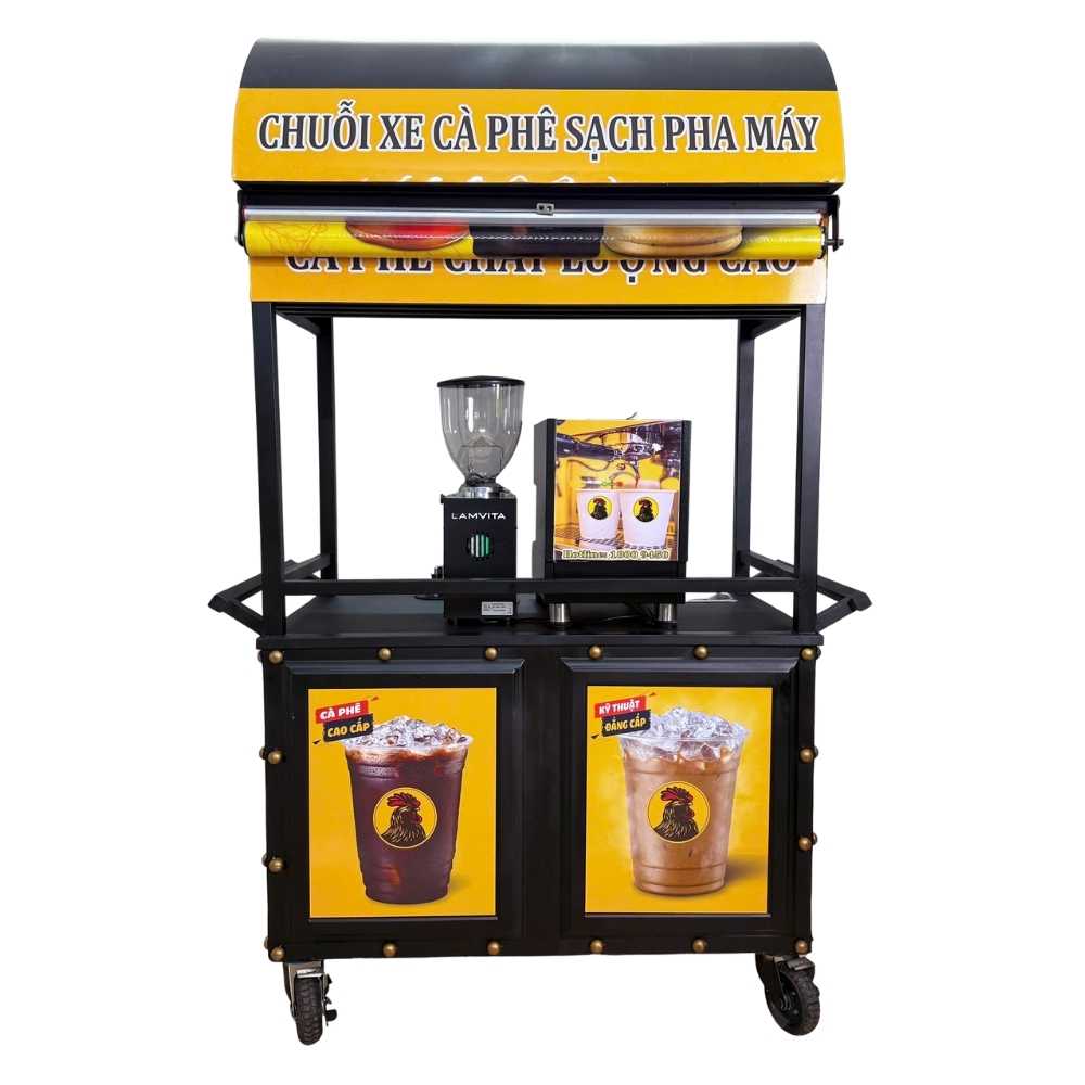 Combo xe cà phê 40 triệu – Phù hợp quán nhỏ & kiosk - Ảnh 2
