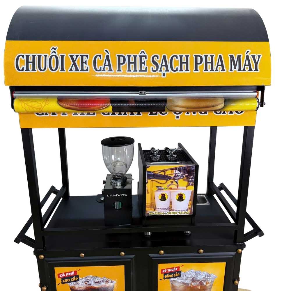 Combo xe cà phê 40 triệu – Phù hợp quán nhỏ & kiosk - Ảnh 6