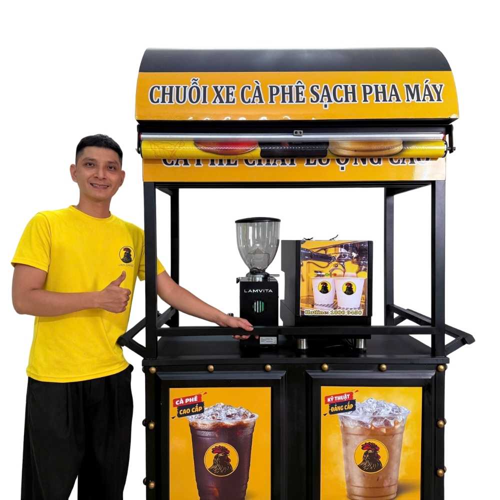 Combo xe cà phê 40 triệu – Phù hợp quán nhỏ & kiosk - Ảnh 8