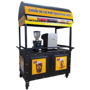 Combo xe cà phê 49 triệu Lyon Coffee – Carimali Pratica E1 & Lamvita MX cho mô hình take-away chuyên nghiệp.