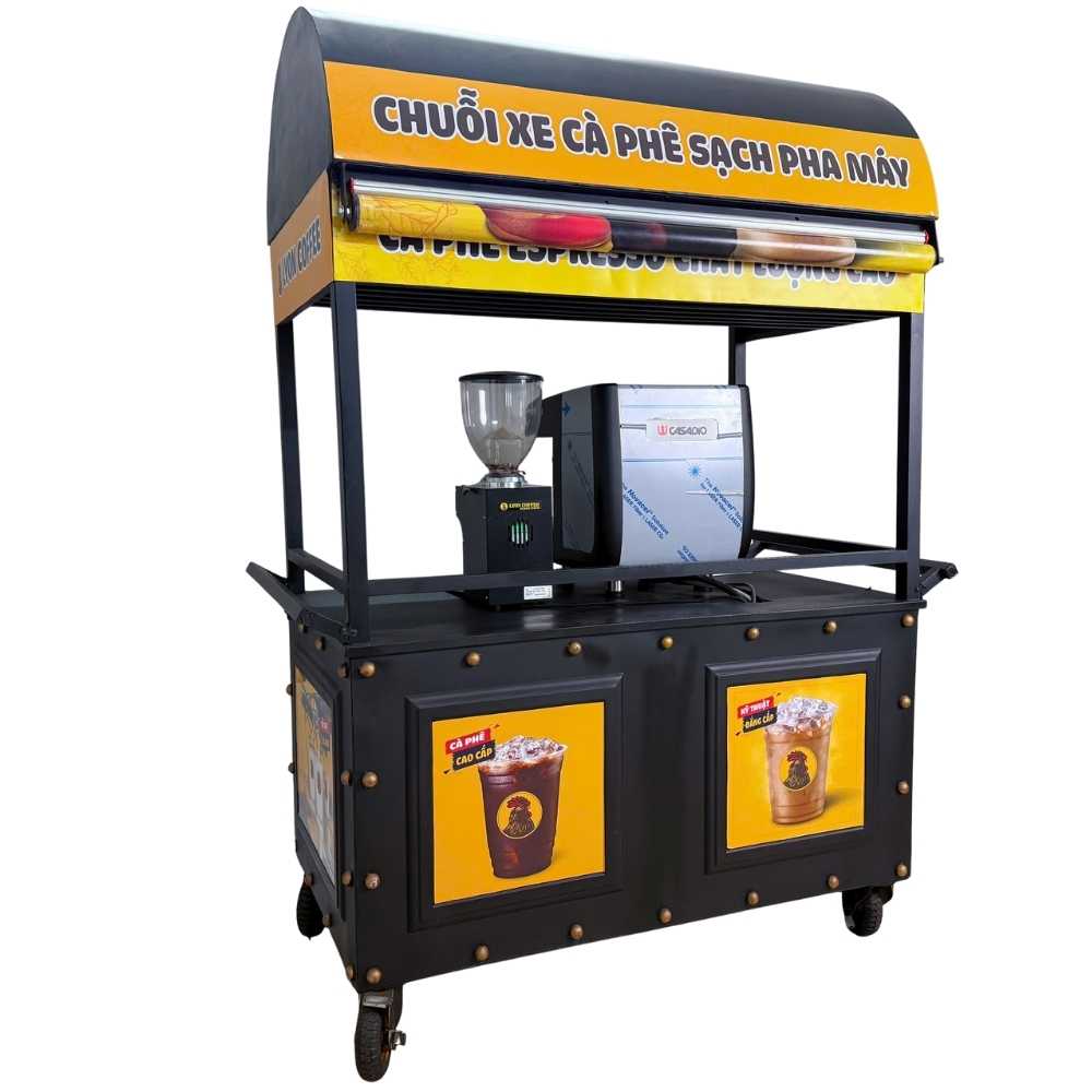 Combo xe cà phê 60 triệu Lyon Coffee – Casadio Undici A1 & Lamvita MX mới 100 % cho quán chuyên nghiệp