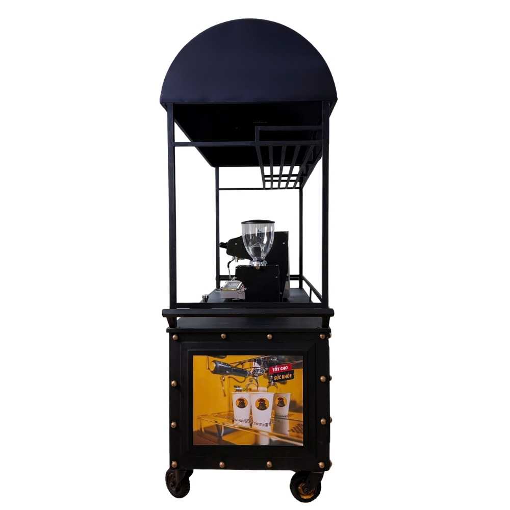 Combo xe cà phê 80 triệu – Mô hình quầy bar take away lớn - Ảnh 9