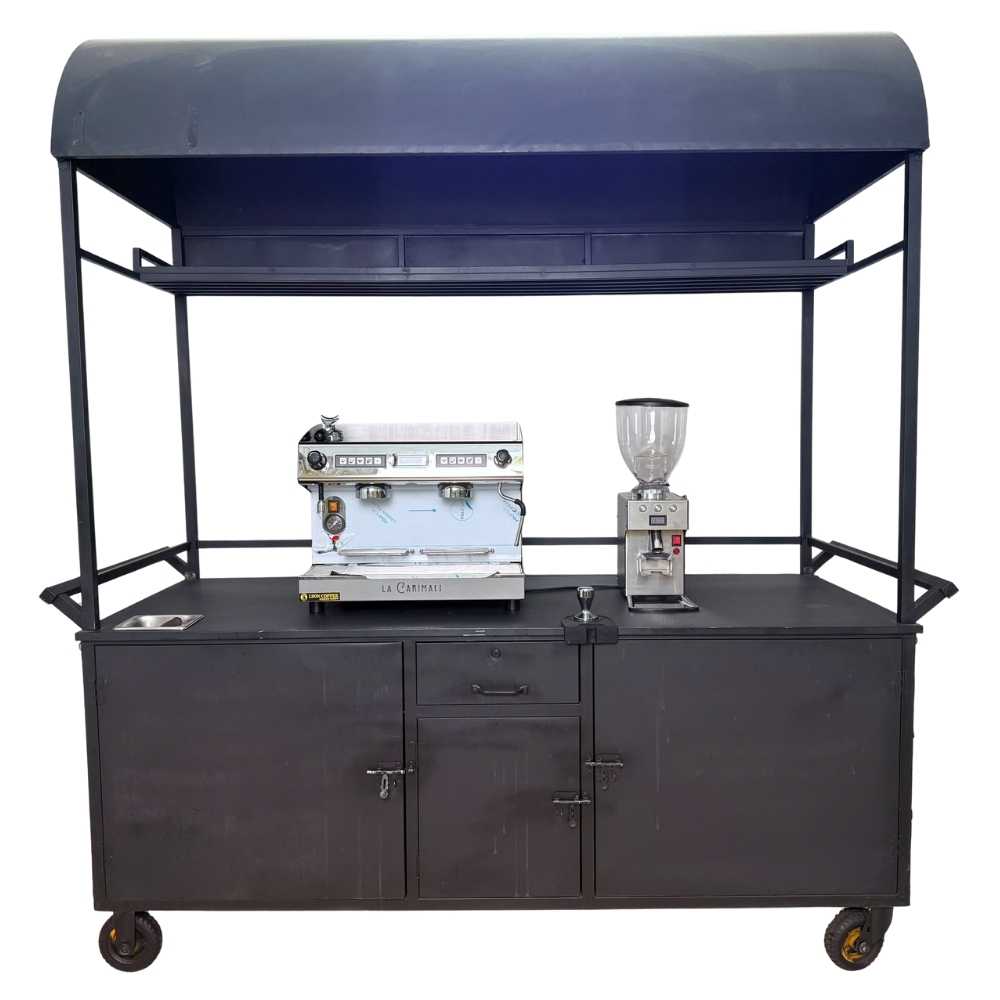 Combo xe cà phê 80 triệu – Mô hình quầy bar take away lớn - Ảnh 8