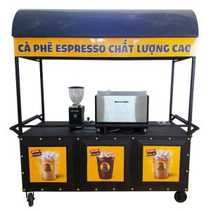 Combo xe cà phê 85 triệu Lyon Coffee – Lamvita LSD 2 Group & Lamvita MX cho quán đông khách