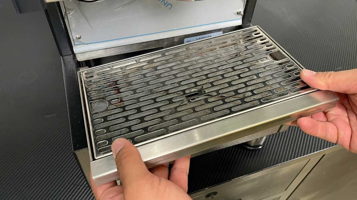 Khay hứng nước inox 304 máy pha Lamvita