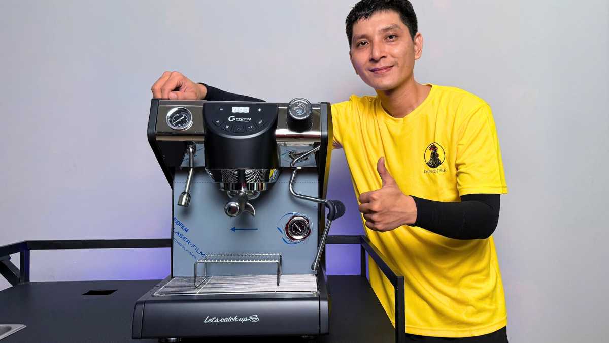 Máy pha cà phê Gemilai CRM 3149 cũ