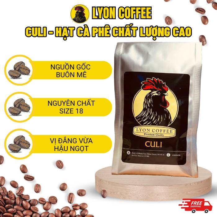 Các loại cafe hạt pha máy phổ biến