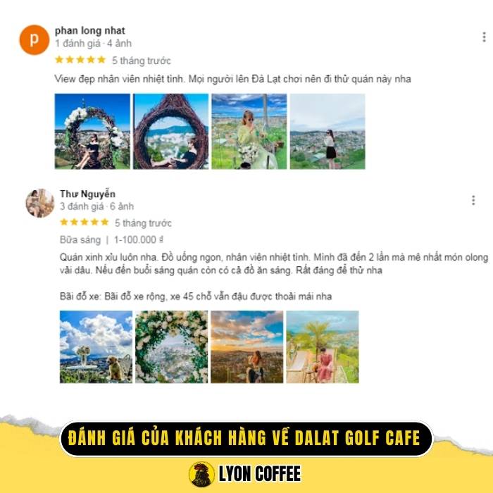 Những lưu ý khi ghé thăm Dalat Golf Café