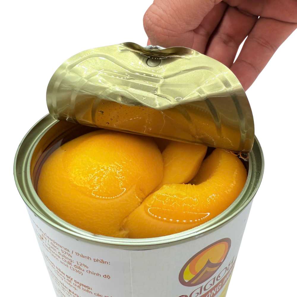 Đào ngâm Boddob Yot Doi 820g - Ảnh 2