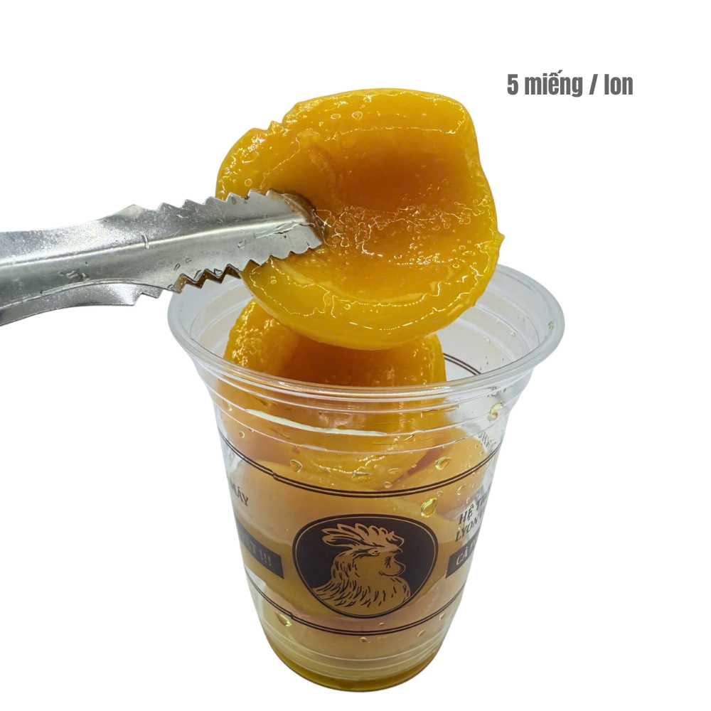 Đào Ngâm Cát Long 425g – Đào ngâm nước đường giá tốt nhất - Ảnh 2