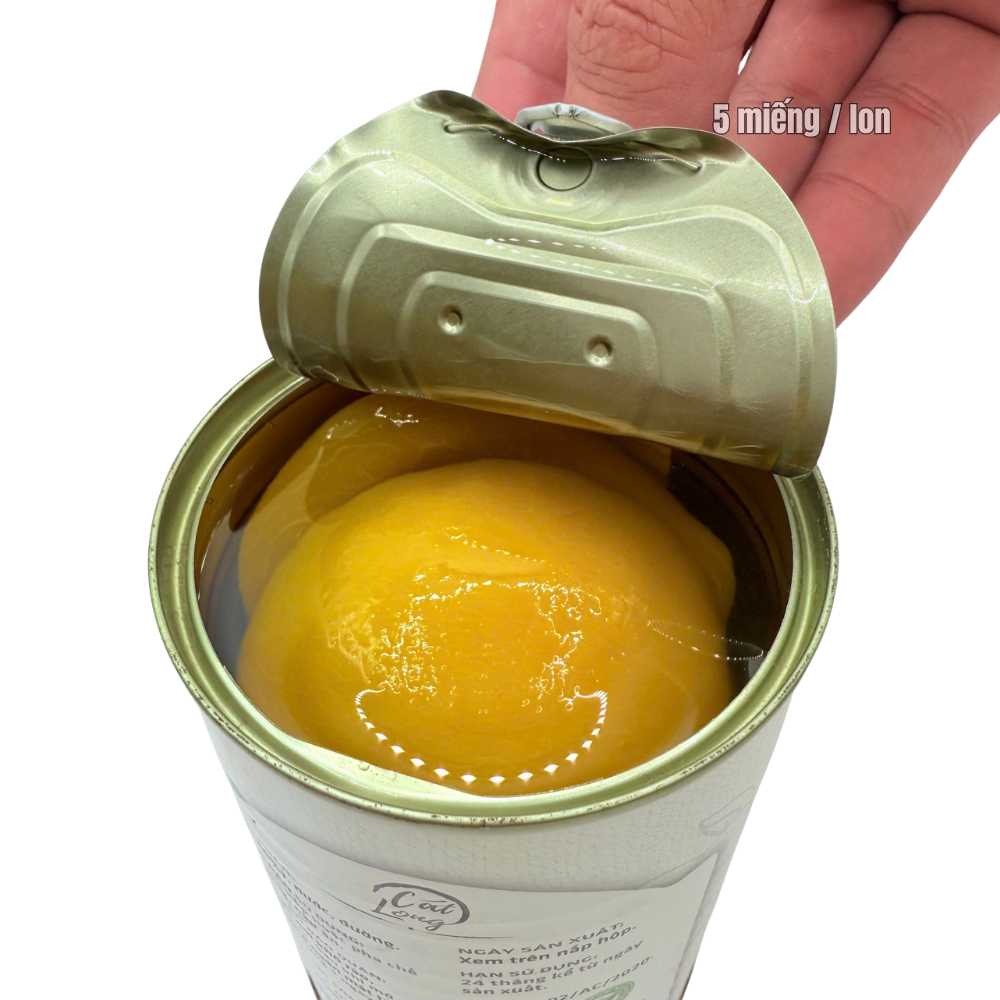 Đào Ngâm Cát Long 425g – Đào ngâm nước đường giá tốt nhất - Ảnh 3