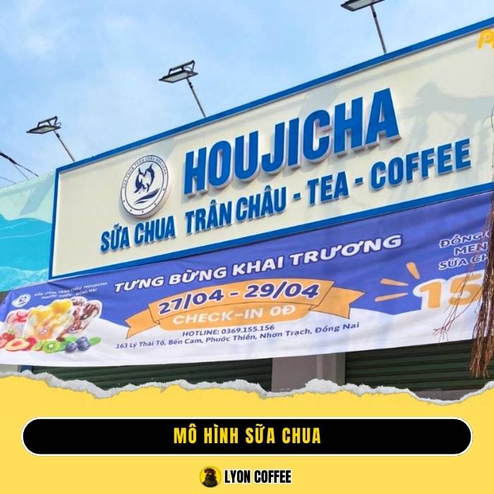 Tạo nét phương Tây như: sữa chua Neca, sữa chua Nickki,...