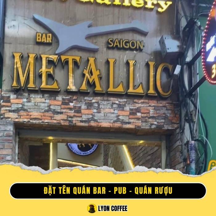 Đặt tên quán bar - pub - quán rượu