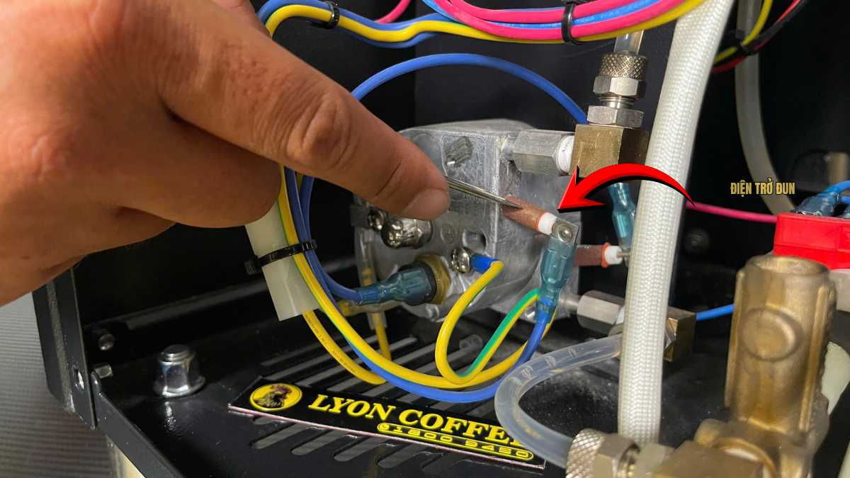 Điện trở inox 304 máy pha cà phê Lamvita – gia nhiệt nhanh