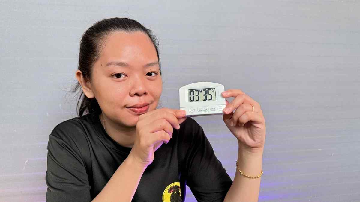 Đồng hồ bấm giờ 331 màn hình LCD rõ