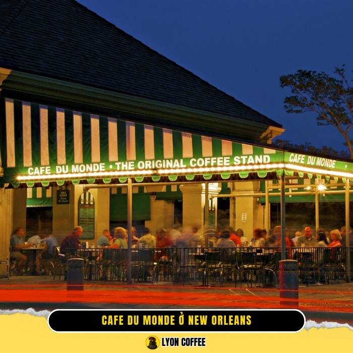 Cafe Du Monde ở thành phố New Orleans, Louisiana