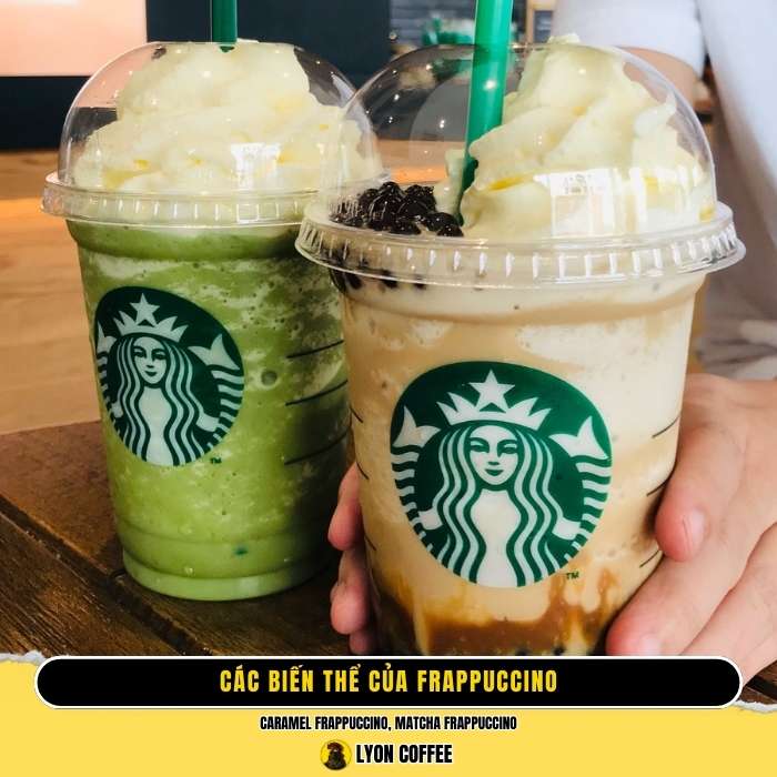 Các biến thể của Frappuccino