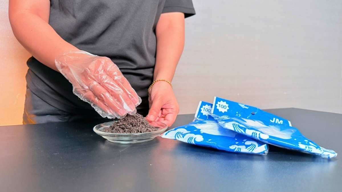 Bao tay nilon vừa tay nam nữ, tiện lợi cho chế biến và pha chế