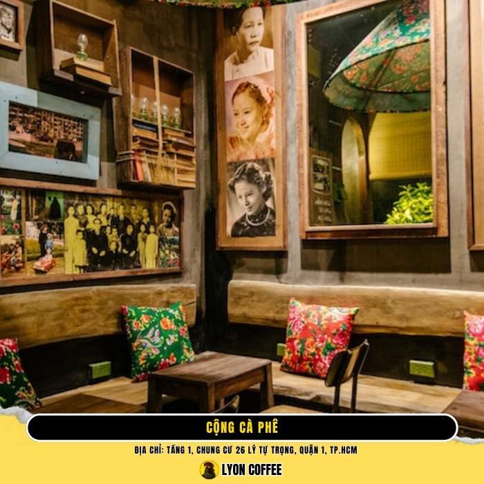 Cộng cà phê - Top 11 quán Garage Cafe tại Sài Gòn 