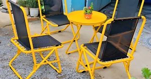 Ghế xếp lưới cafe giá rẻ, gọn nhẹ, thoáng mát