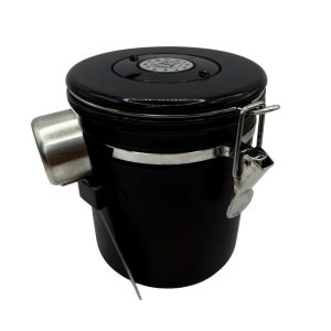 Hũ bảo quản cà phê inox có van 1 chiều