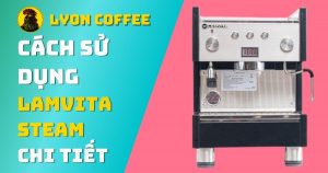 Hướng dẫn sử dụng máy pha cafe lamvita steam