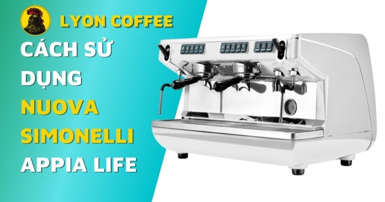 hướng dẫn cách sử dụng máy pha cafe Nuova Simonelli Appia Life 2 group
