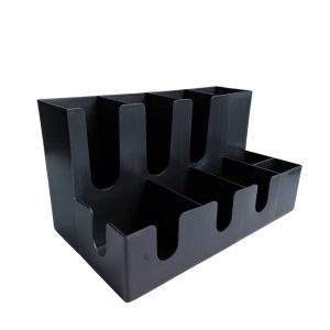 kệ nhựa 2 tầng 9 ngăn đựng ly cốc