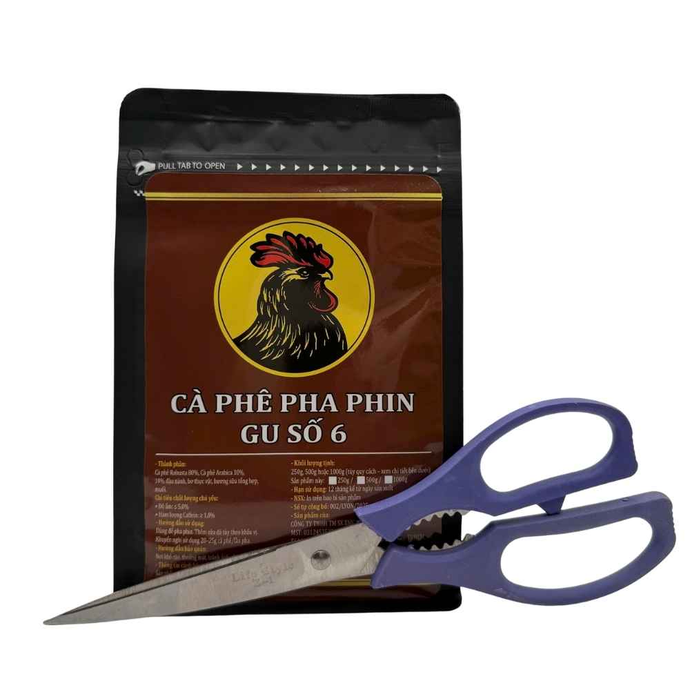 Kéo cắt giấy văn phòng - Ảnh 6