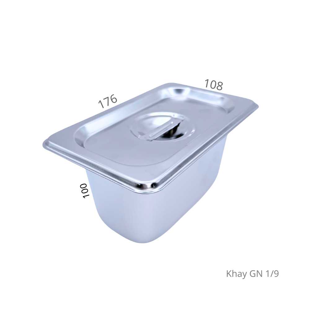 Khay inox GN 1/9