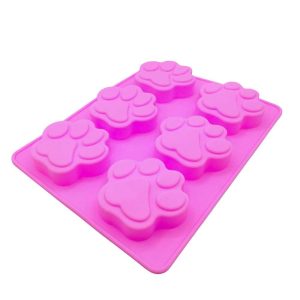 Khuôn silicon paw 6 ô