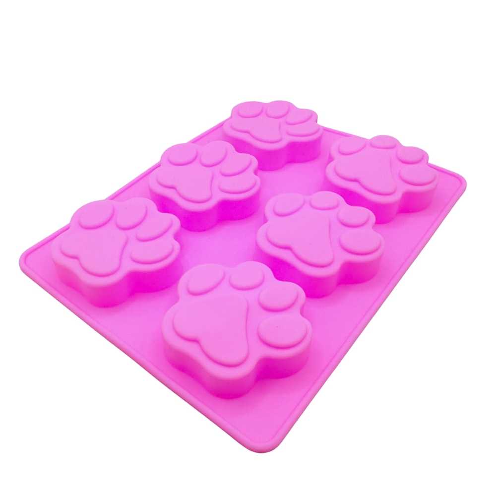 Khuôn silicon paw 6 ô