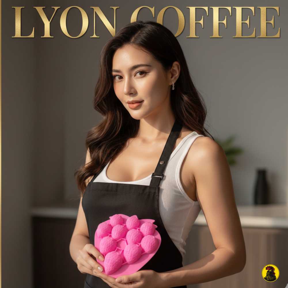 Khuôn silicon trái cây làm thạch, đá tạo hình